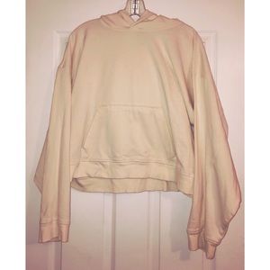 H&M oversized cropped hoodie